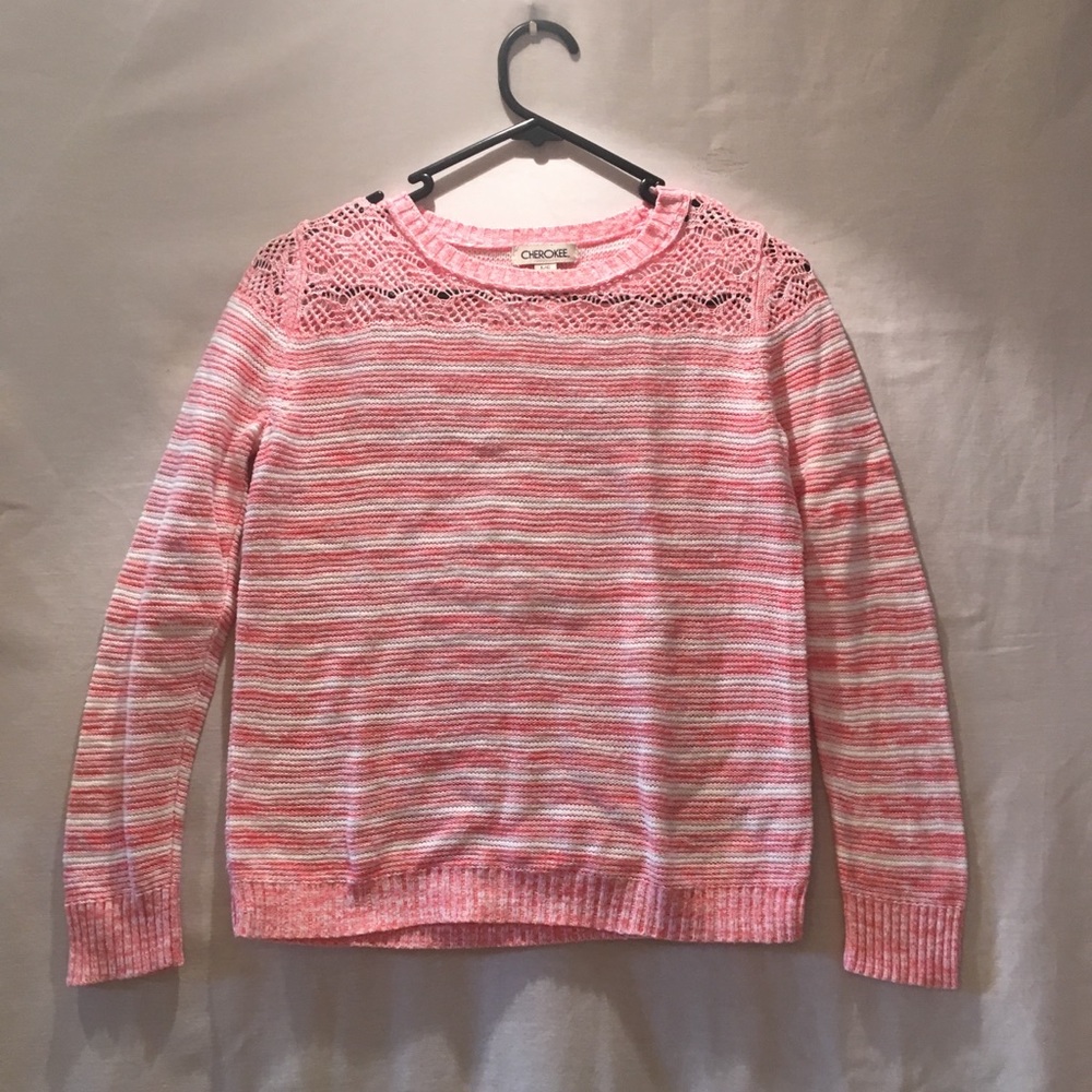 Pink sweater
